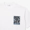 lacoste loose fit thick jersey t shirt
