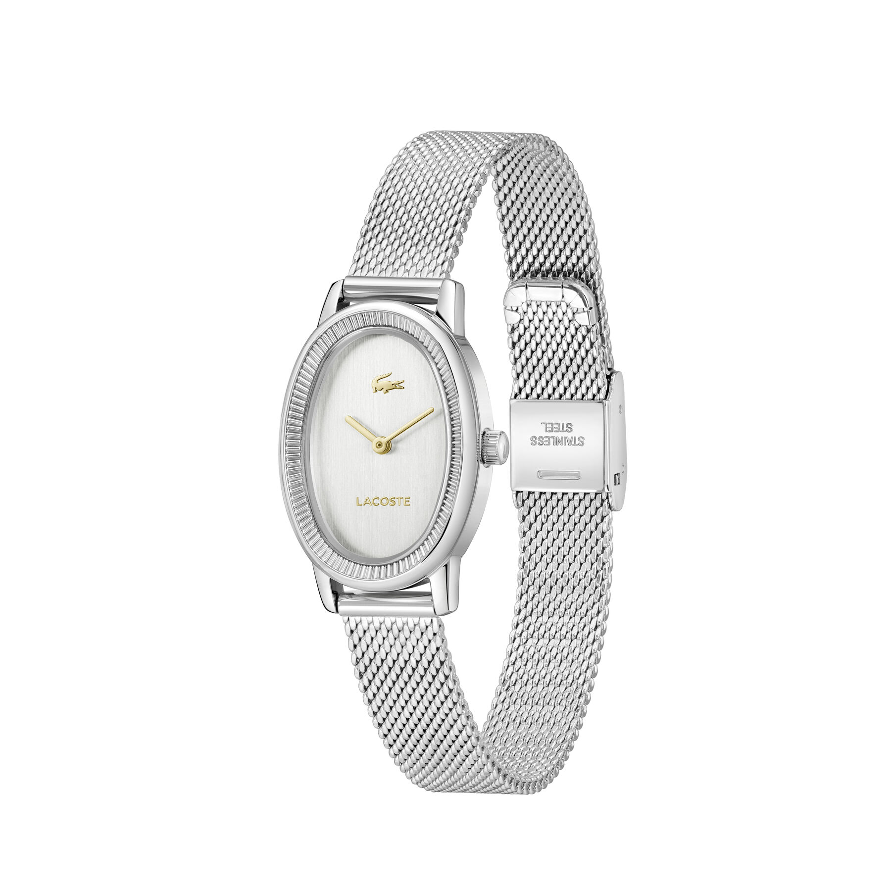 lacoste lacoste parisienne women s silver dial watch