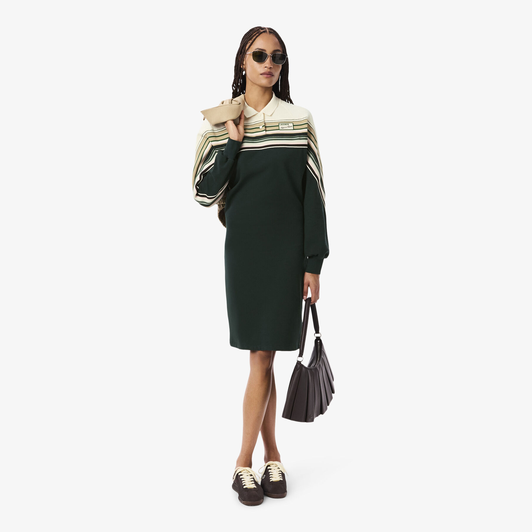 Slim Fit French Made Pique Dress lacoste slim fit french made pique dress