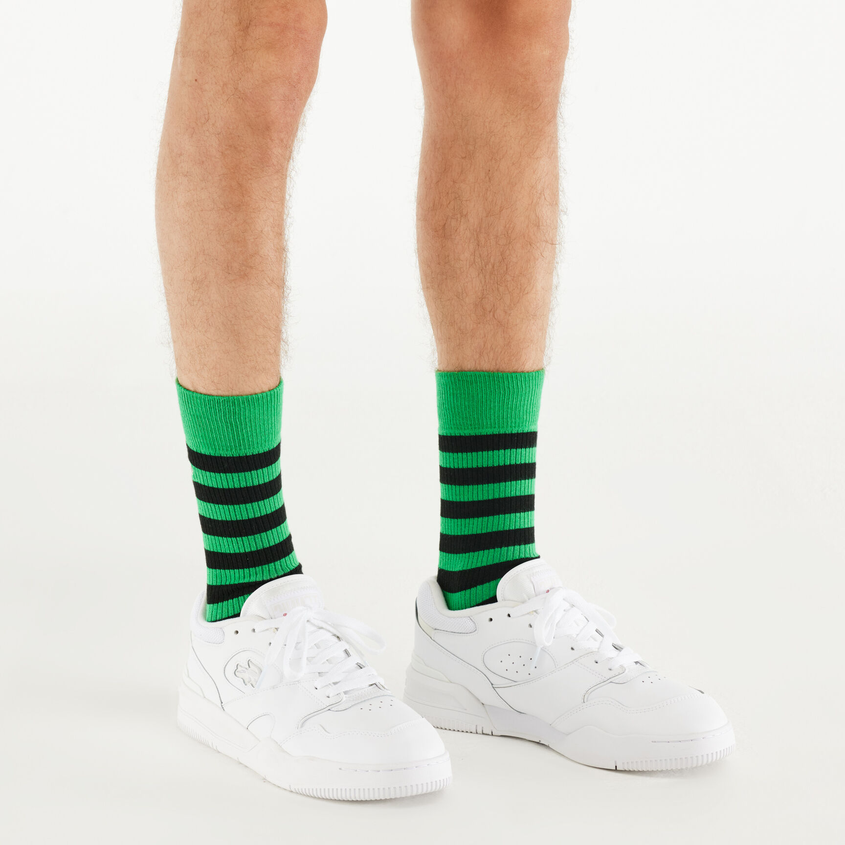 Men's Lineshot Premium Leather Trainers Men's Lineshot Premium Leather Trainers - 46SMA0110-21G