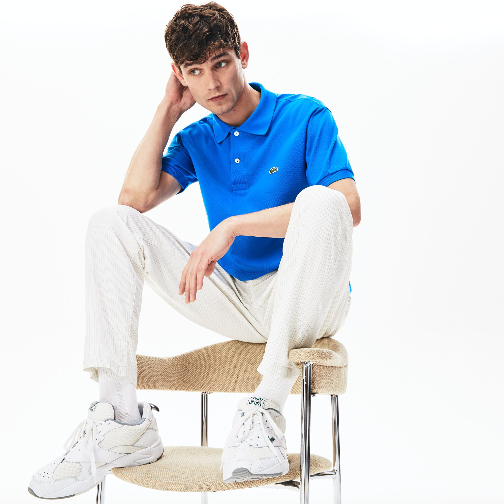 red bolsagies lacoste