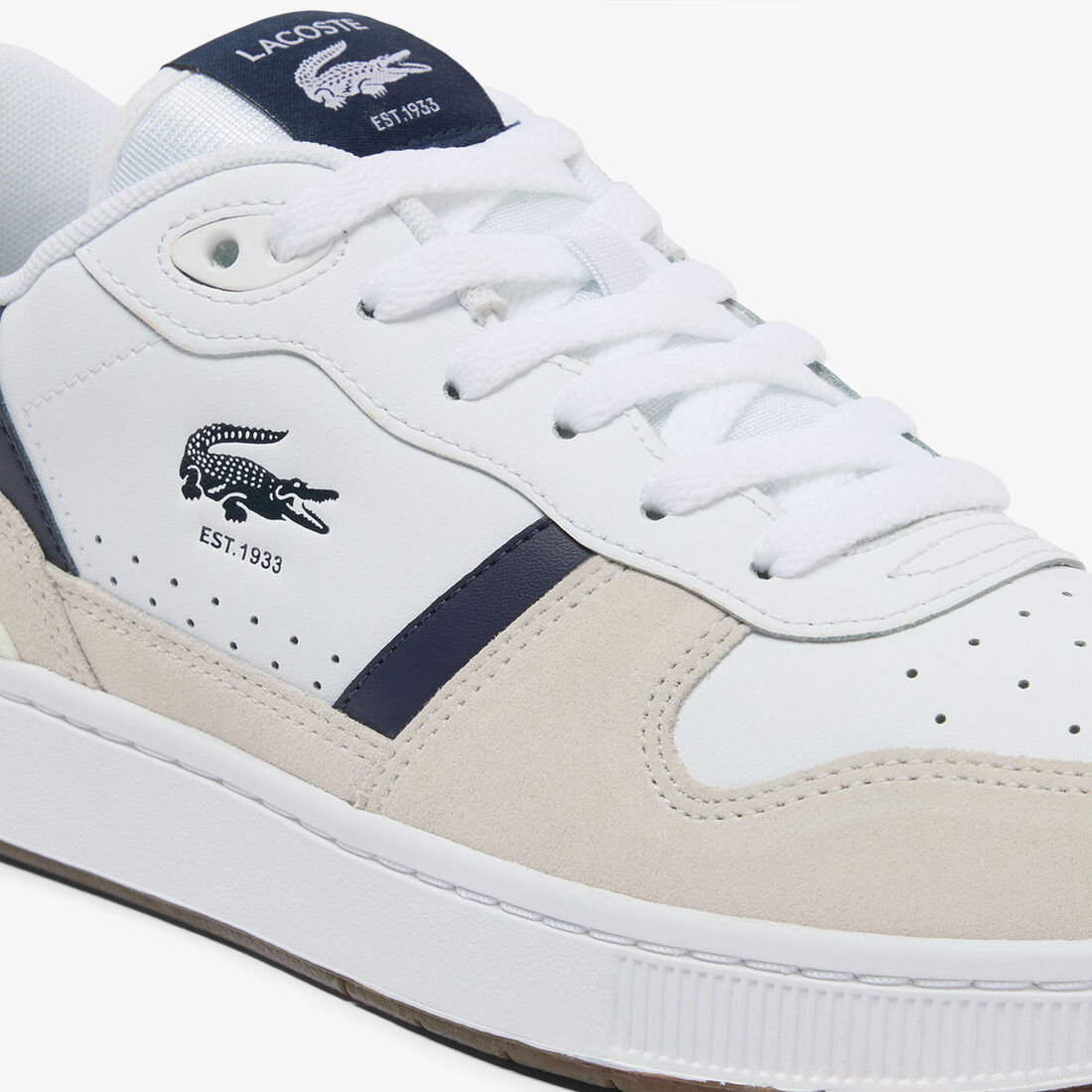 Men's T-Clip Set Leather Sneakers Men's T-Clip Set Leather Sneakers - 50SMA0184-042