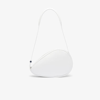 Runway Leather Hobo Racket Bag