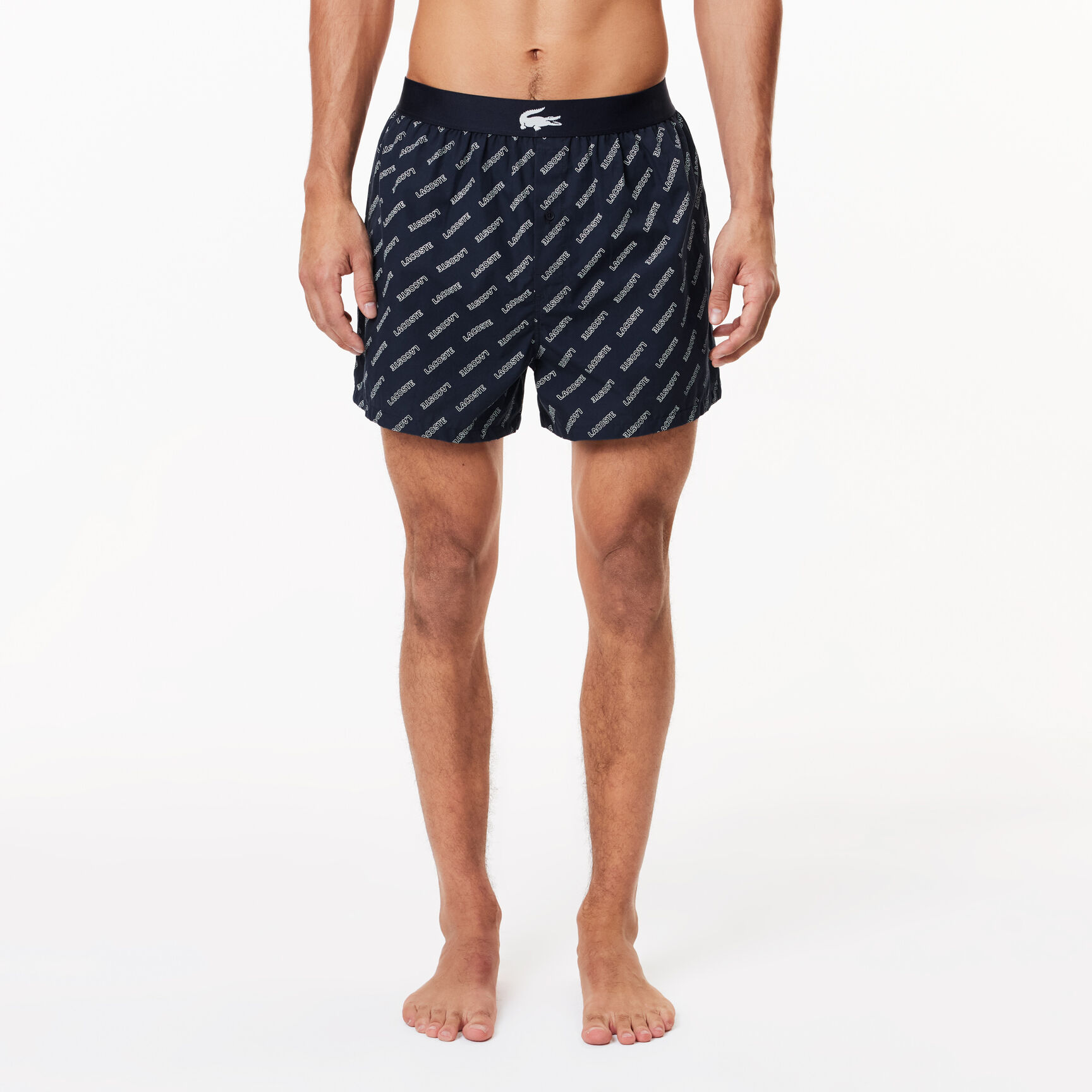 بوكسر رجالي من القطن فائق النعومة مكون من 3 قطع Men's Ultra-Soft Cotton Boxer 3-Pack - 7H1755-00-VUC