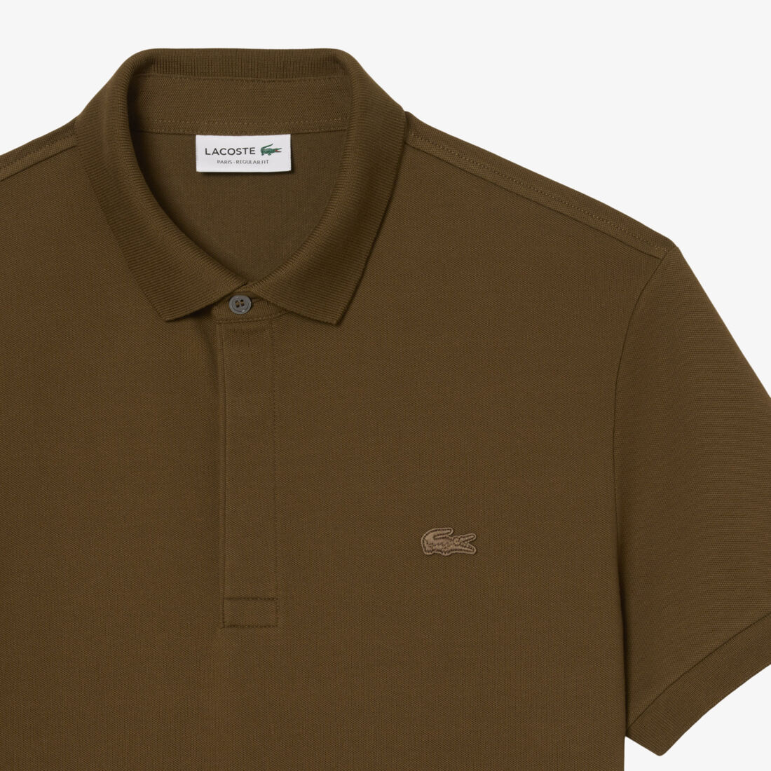 lacoste regular fit paris stretch pique polo shirt