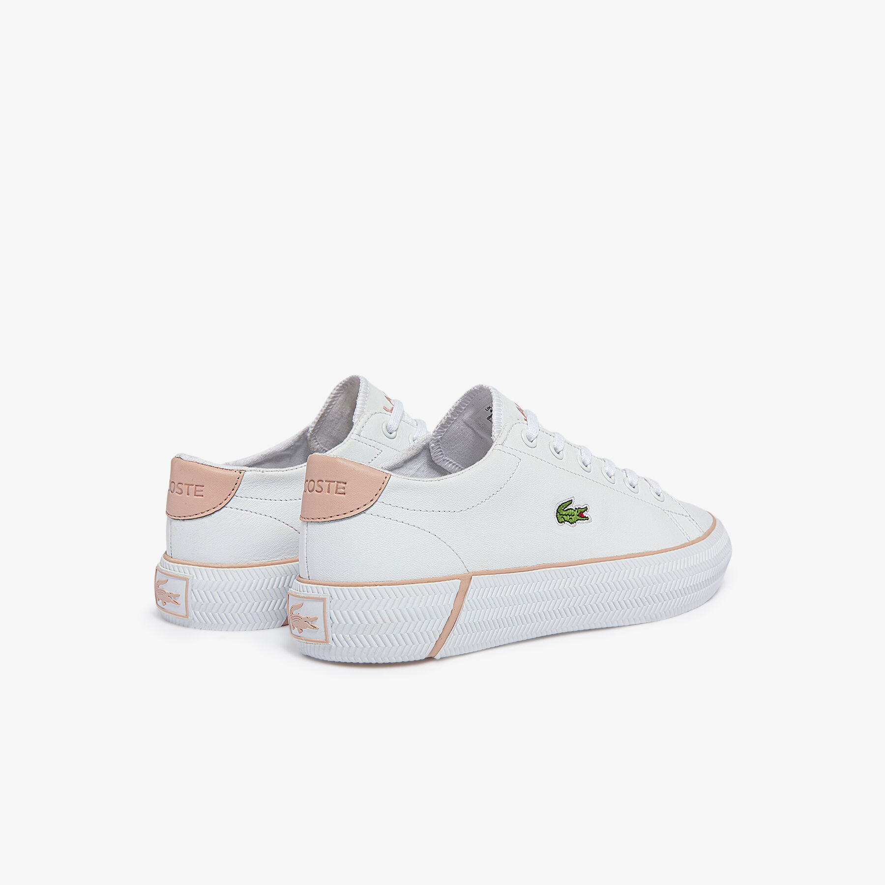 Women's Gripshot BL Leather and Synthetic Trainers lacoste women s gripshot bl leather and synthetic trainers