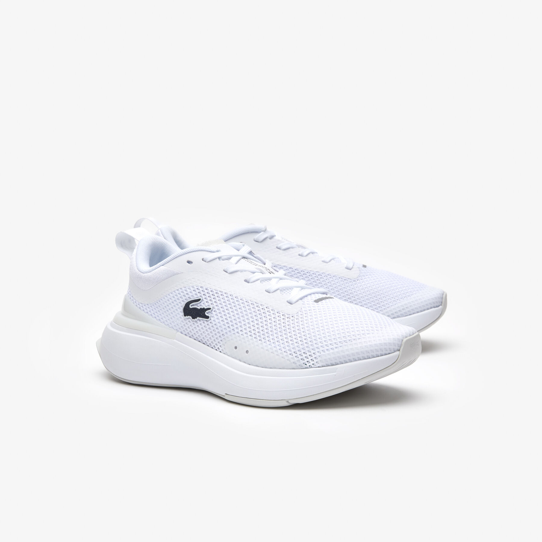 Women's Lacoste Run Spin Evolution Textile Trainers women s lacoste run spin evolution textile trainers