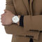 ساعة رجالية بسوار جلدي بني Brown Leather Strap Men's Watch - 2011486-BROWN
