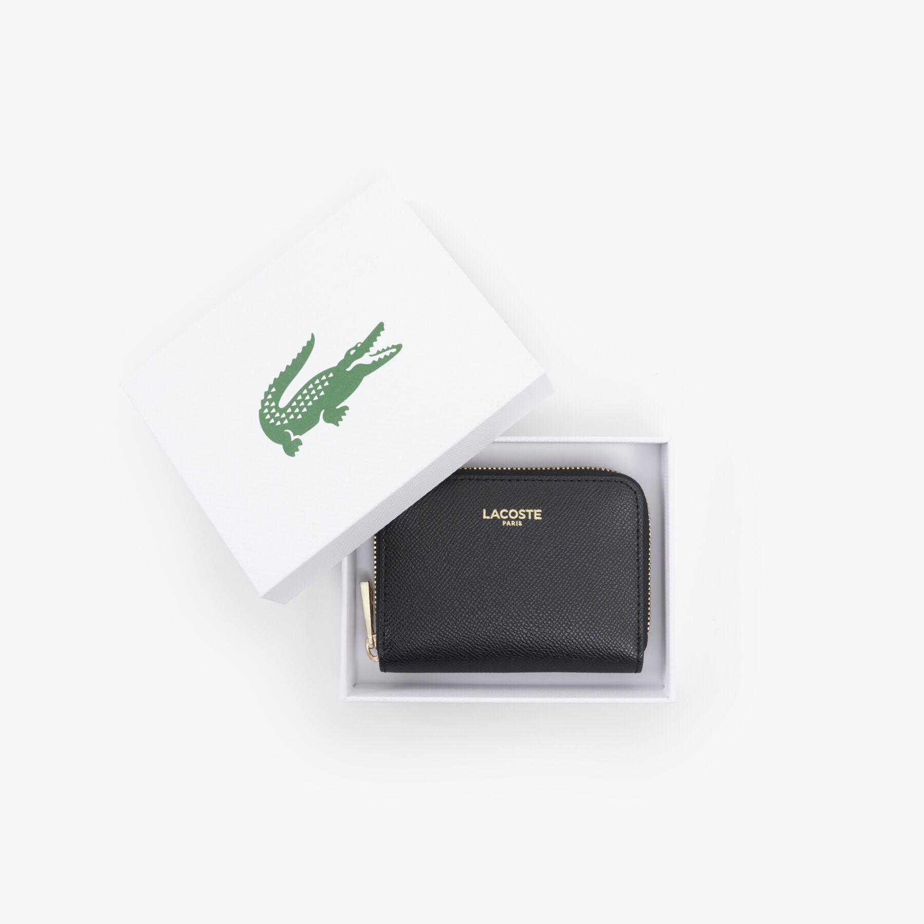 محفظة نقود صغيرة بسحاب بنقشة الشانزليزيه Mini Champs-elysees Zipped Coin Purse - NF5225PH-000