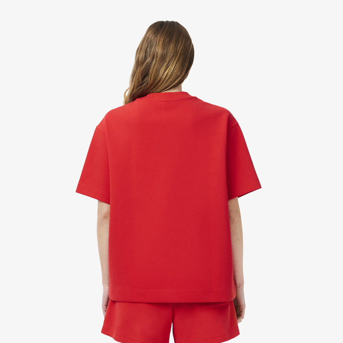 Oversized Double Face Pique T-shirt Oversized Double Face Pique T-shirt - TF7301-00-ZBG