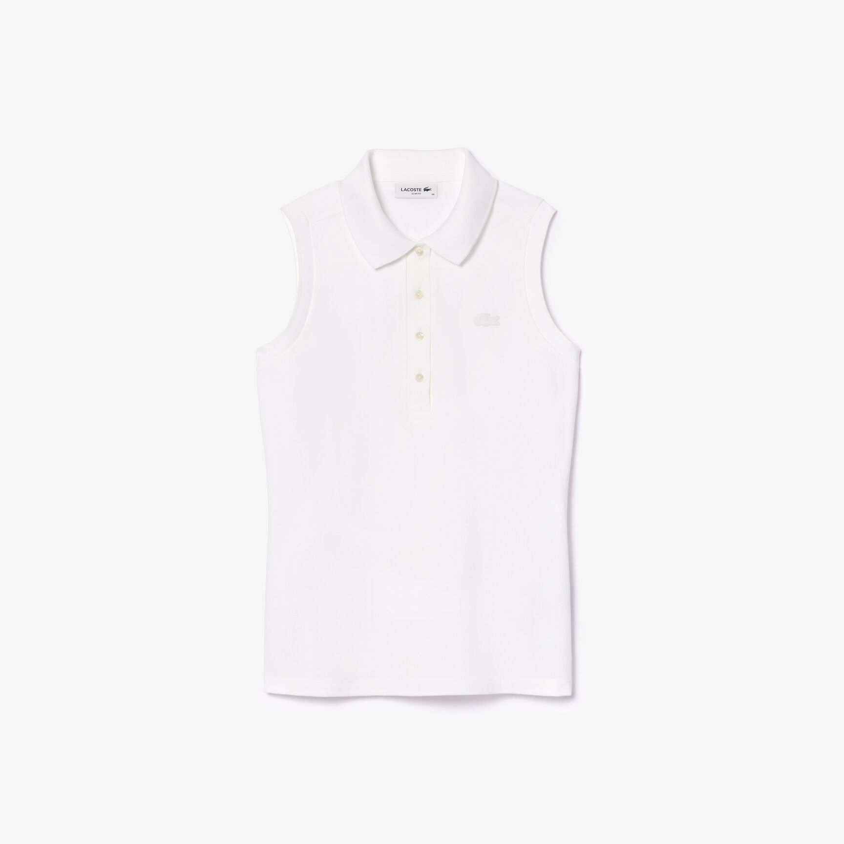 Slim Fit L.12.D Sleeveless Stretch Polo Shirt Slim Fit L.12.D Sleeveless Stretch Polo Shirt - PF5445-00-001