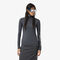 lacoste runway high neck printed stretch t shirt