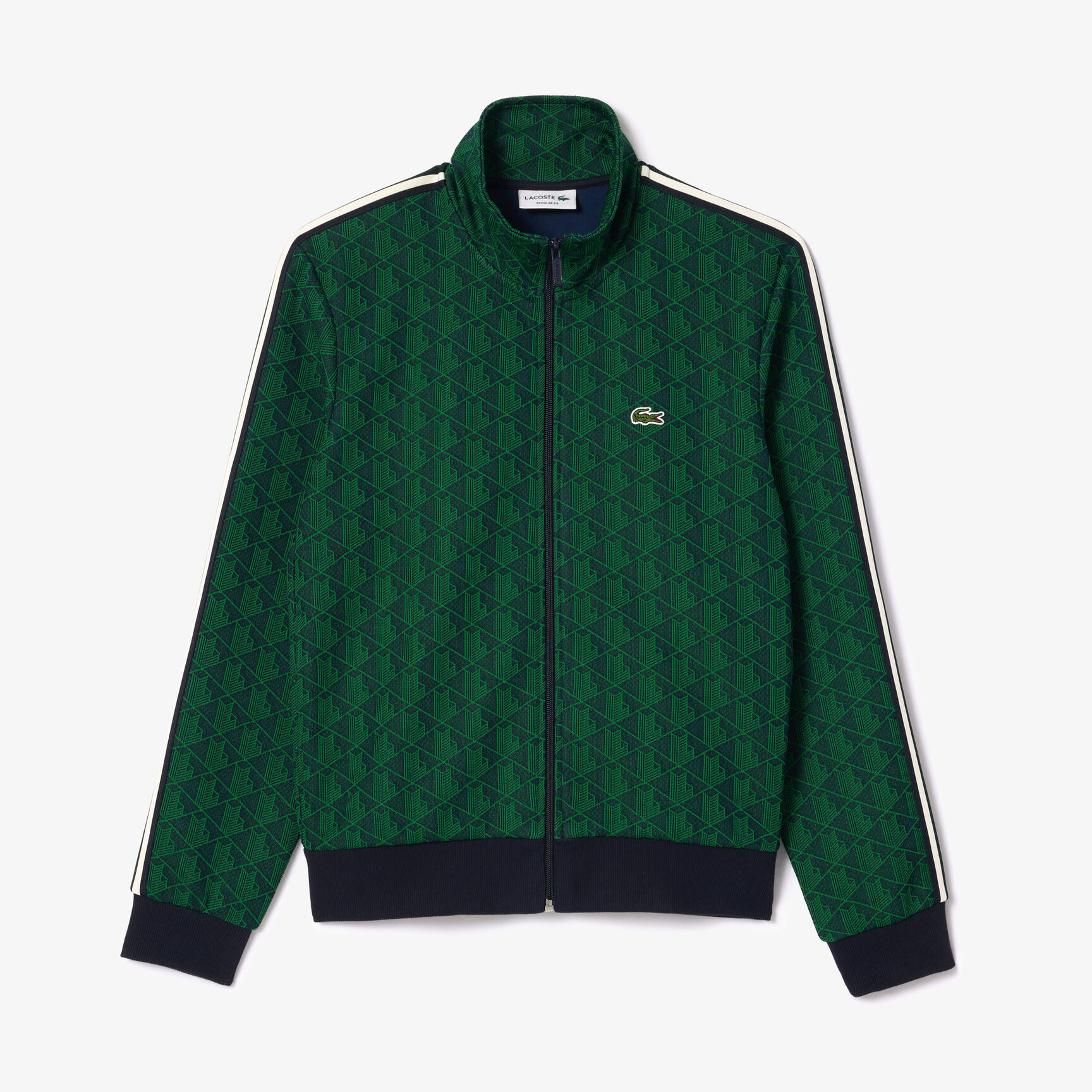 Paris Zip-Up Jacquard Track Jacket Paris Jacquard Monogram Zipped Sweatshirt - SH1368-00-IQ0