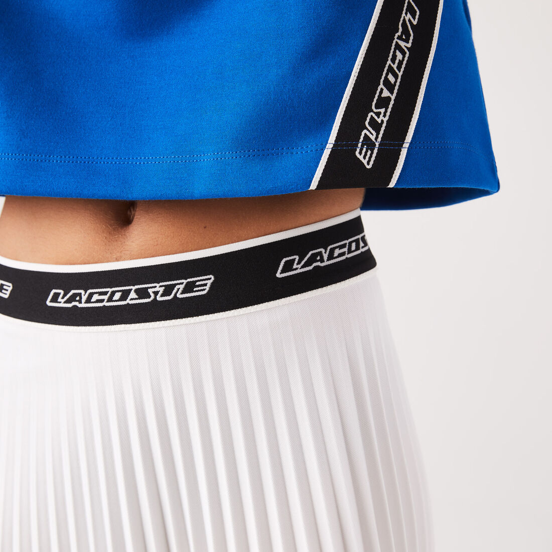 Women's Lacoste Elasticised Waist Short Pleated Skirt Women's Lacoste Elasticised Waist Short Pleated Skirt