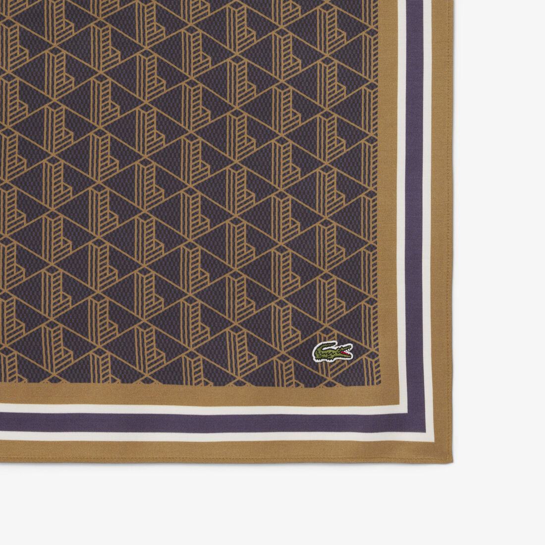 وشاح بطبعة مونوغرام Monogram Print Scarf - RE5691-00-9I4