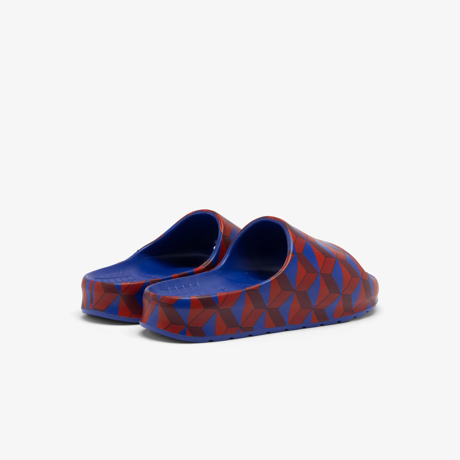 lacoste men s serve slide 2 0 printed
