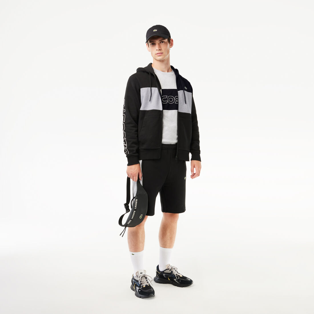 Zipped Colourblock Jogger Hoodie Zipped Colourblock Jogger Hoodie - SH1416-00-SNP