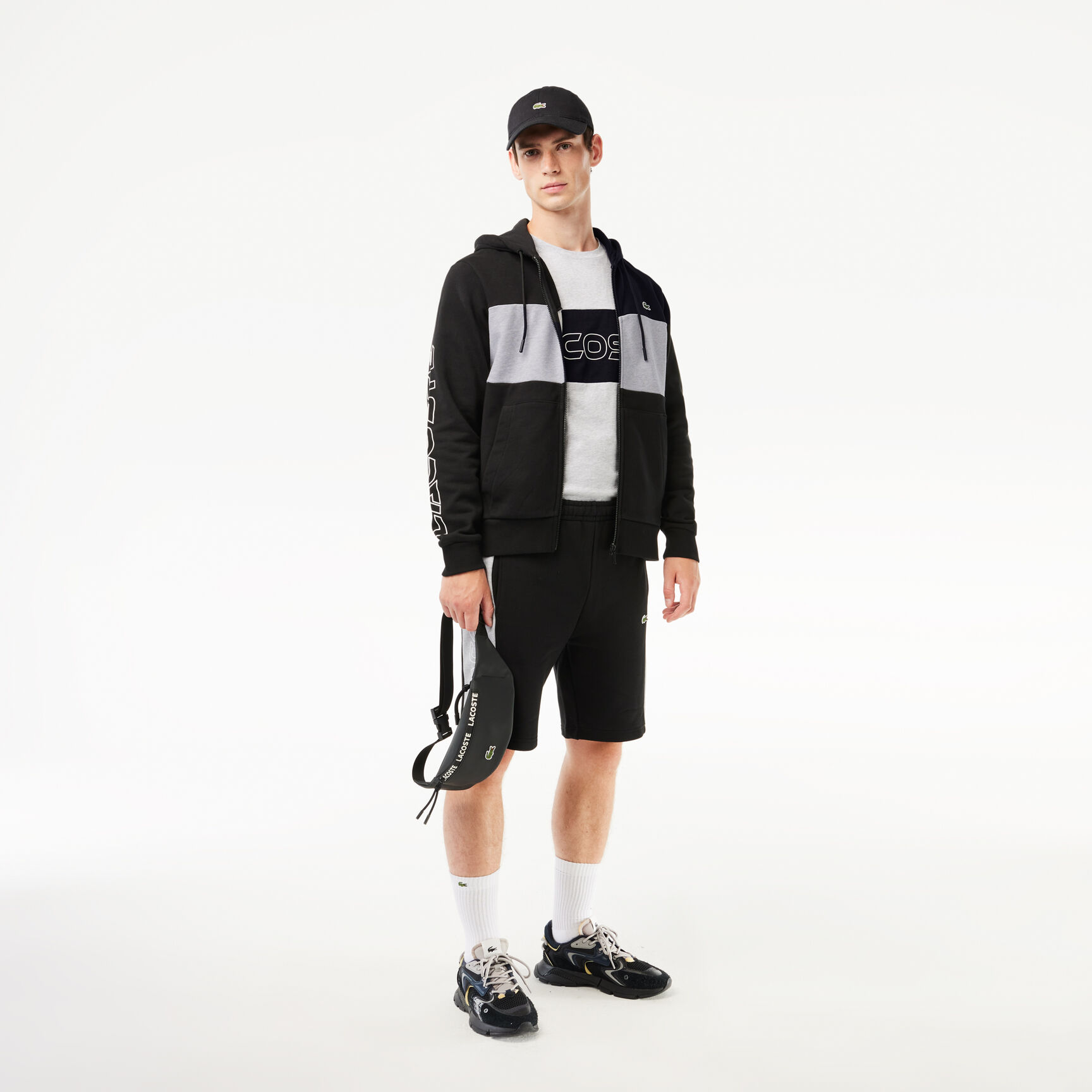 Zipped Colourblock Jogger Hoodie Zipped Colourblock Jogger Hoodie - SH1416-00-SNP