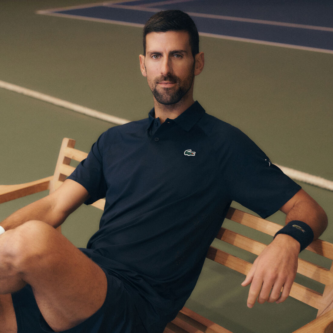 Lacoste Tennis x Novak Djokovic On Court Polo Shirt Lacoste Tennis x Novak Djokovic On Court Polo Shirt - DH9986-00-166