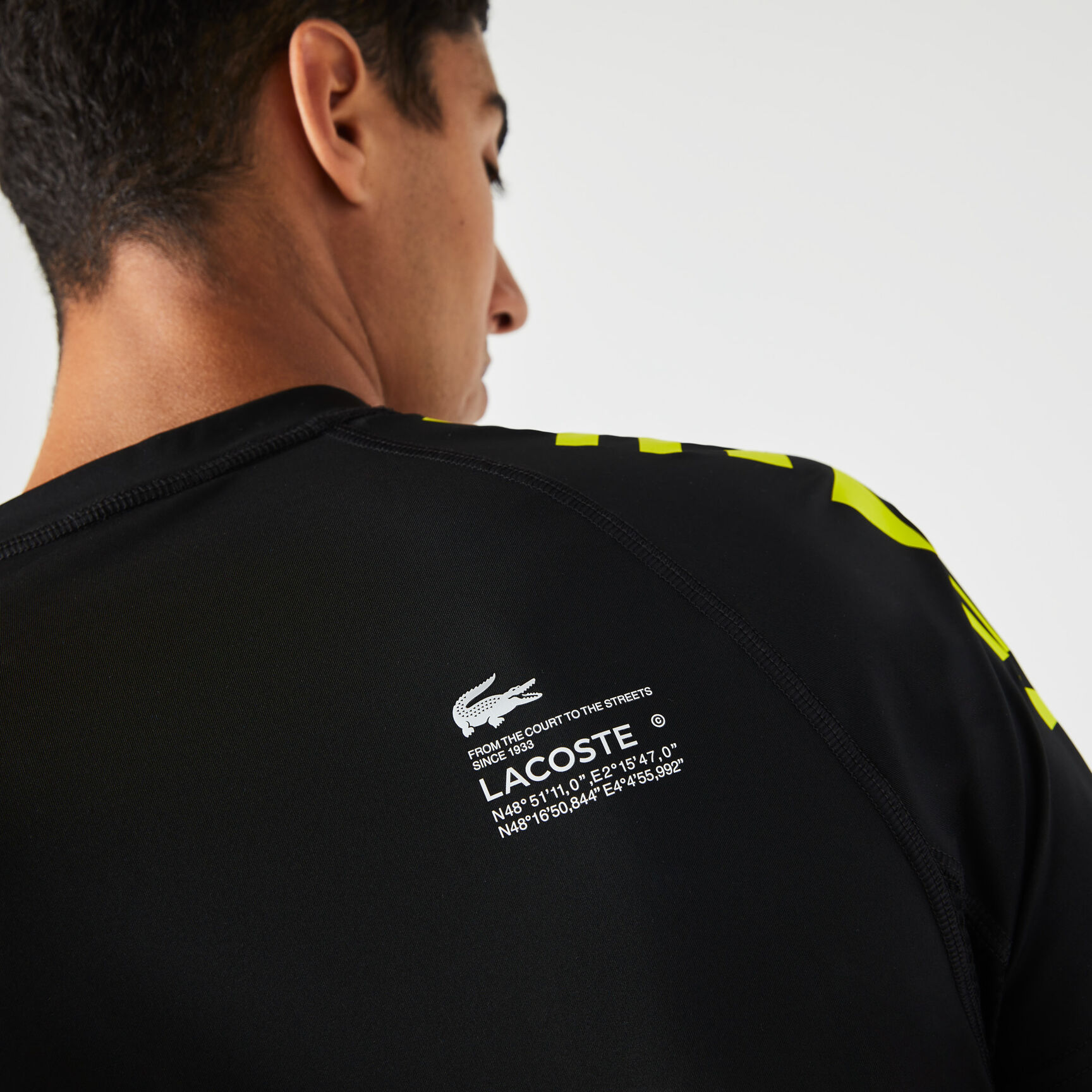 Men's Lacoste SPORT Stretch Jersey T-Shirt