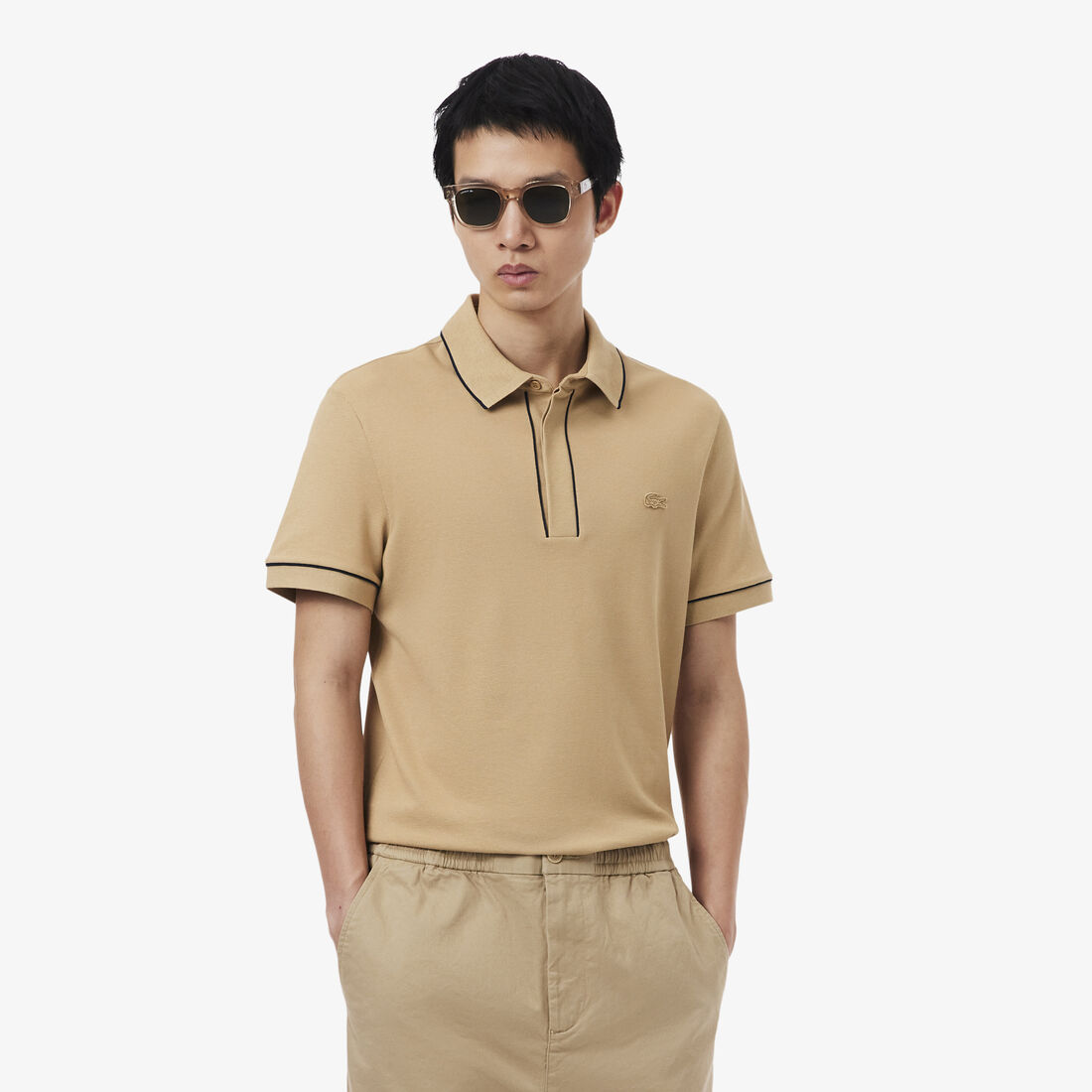 Regular Fit Paris Stretch Pique Polo Shirt lacoste regular fit paris stretch pique polo shirt