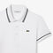 lacoste l 12 d slim fit trim detail polo shirt
