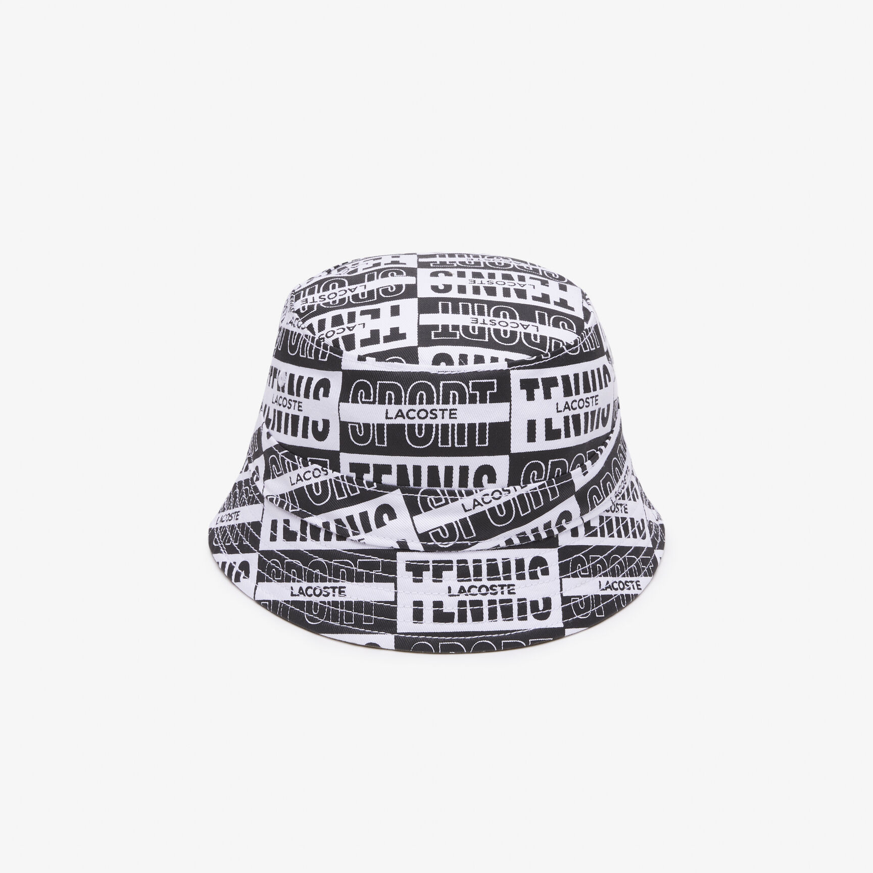 قبعة جوكي قطن تويل مقسمة بألوان Reversible Printed Cotton Bucket Hat - RK1487-00-PCI