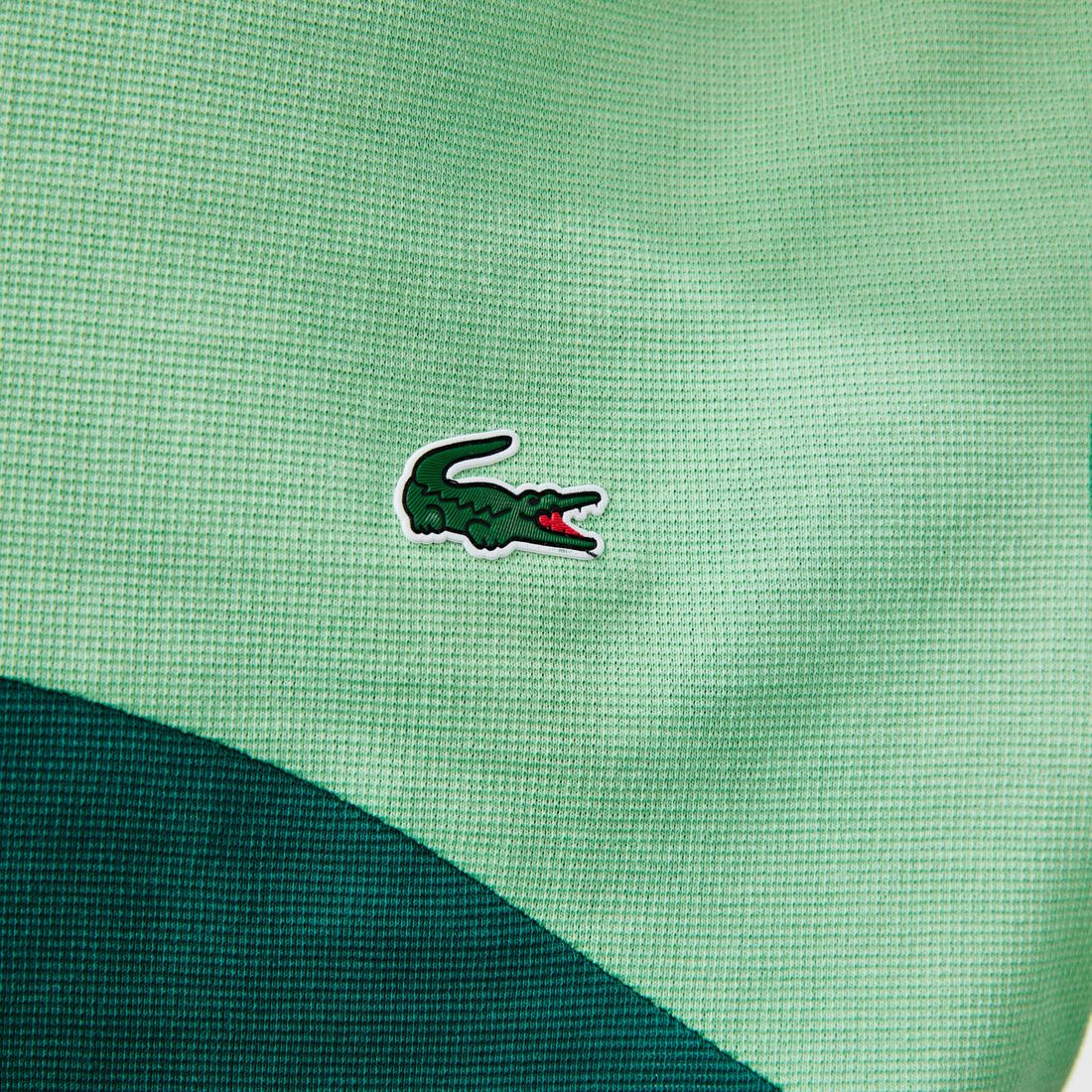 تي شيرت تنس للرجال فائق الخفة مع كتل لونية مجموعة Lacoste SPORT تي شيرت تنس للرجال فائق الخفة مع كتل لونية مجموعة Lacoste SPORT