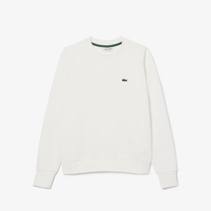 سويت شيرت لاكوست مقسم بألوان صوف بارز الملمس للنساء