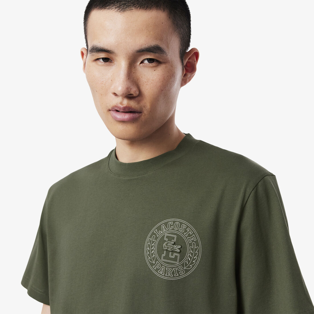 Print Badge Jersey T-shirt Print Badge Jersey T-shirt - TH0125-00-HCF