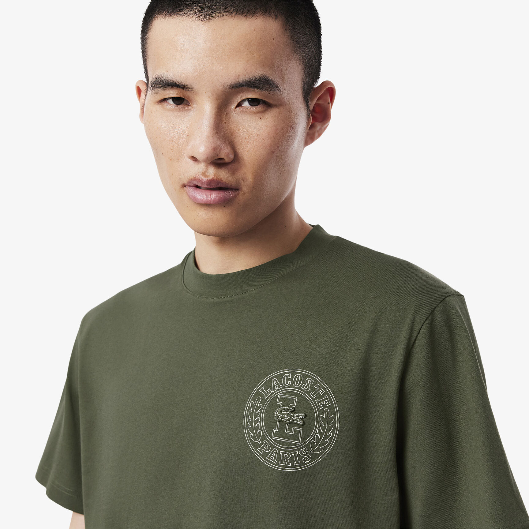 Print Badge Jersey T-shirt Print Badge Jersey T-shirt - TH0125-00-HCF