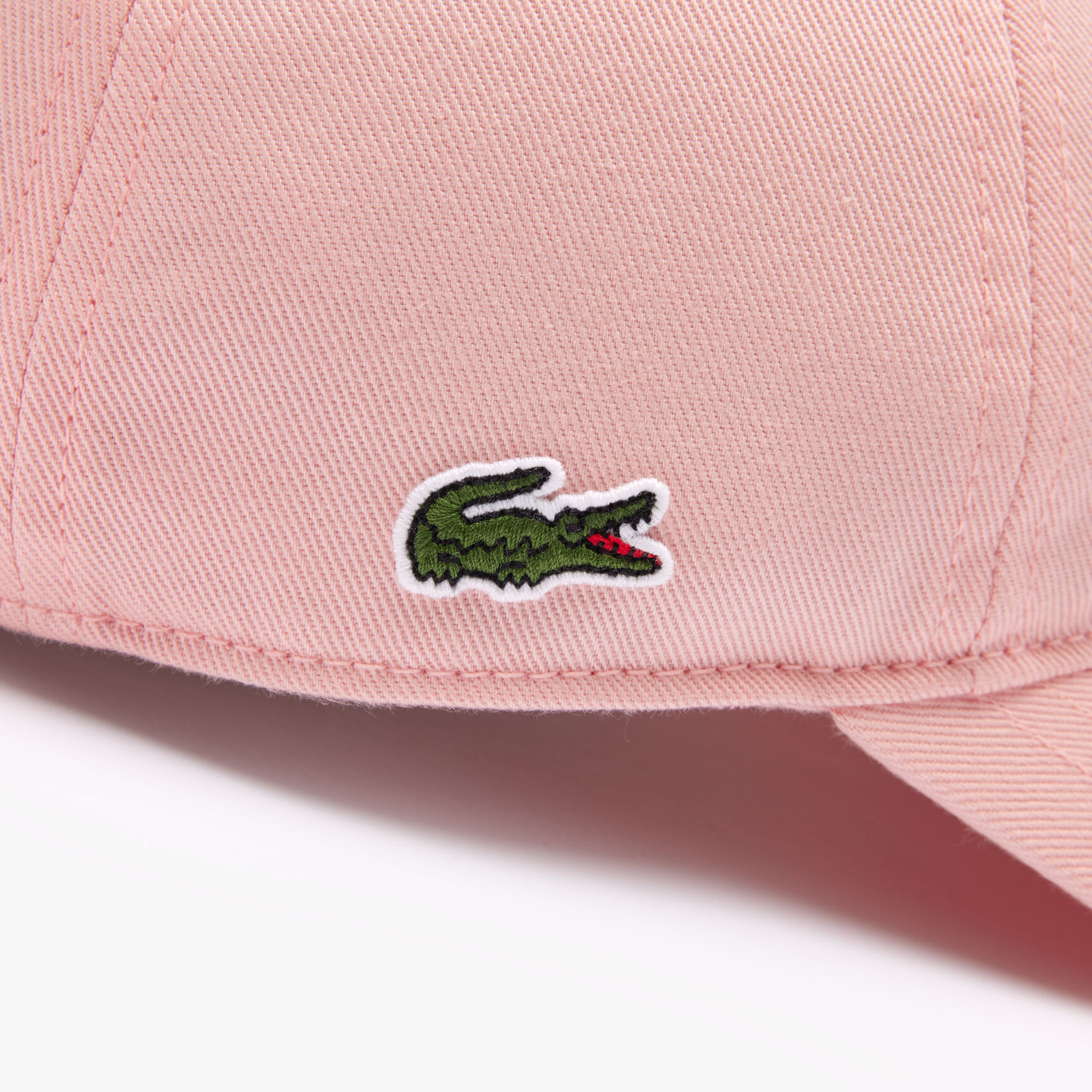 قبعة قطنية مائلة Unisex Lacoste Organic Cotton Twill Cap - RK0440-00-SFI
