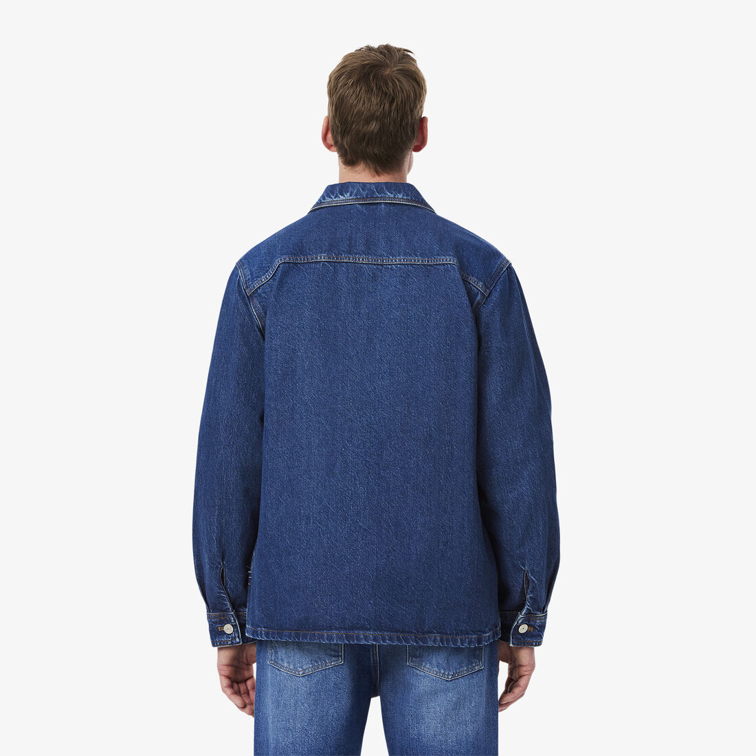 Heavy Cotton Denim Overshirt Jacket Heavy Cotton Denim Overshirt Jacket - CH9222-00-MK9