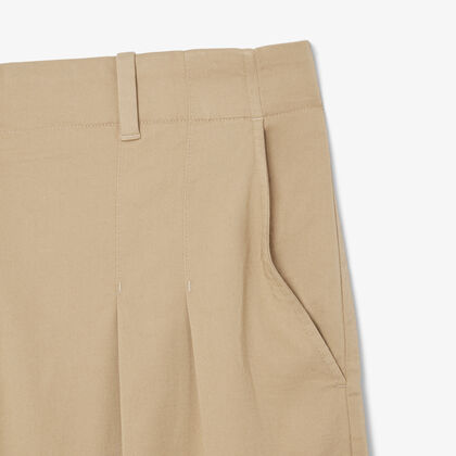 Wide Fit Stretch Gabardine Chino Pants