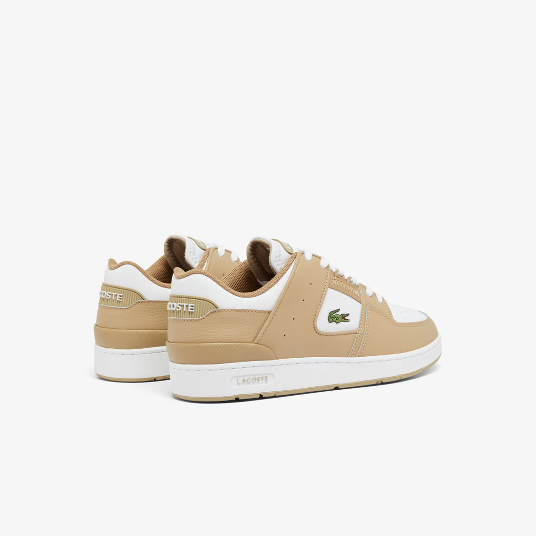 Men's Court Cage Leather Sneakers Men's Court Cage Trainers - 48SMA0016-BW8