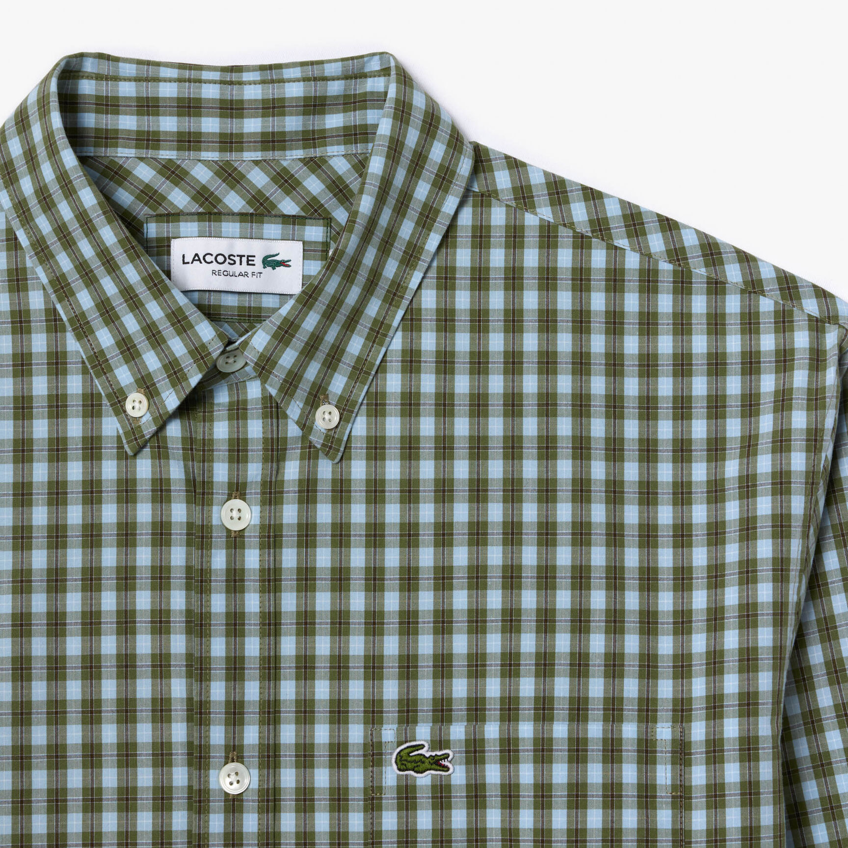 Checked Poplin Shirt - CH6981-00-IC3
