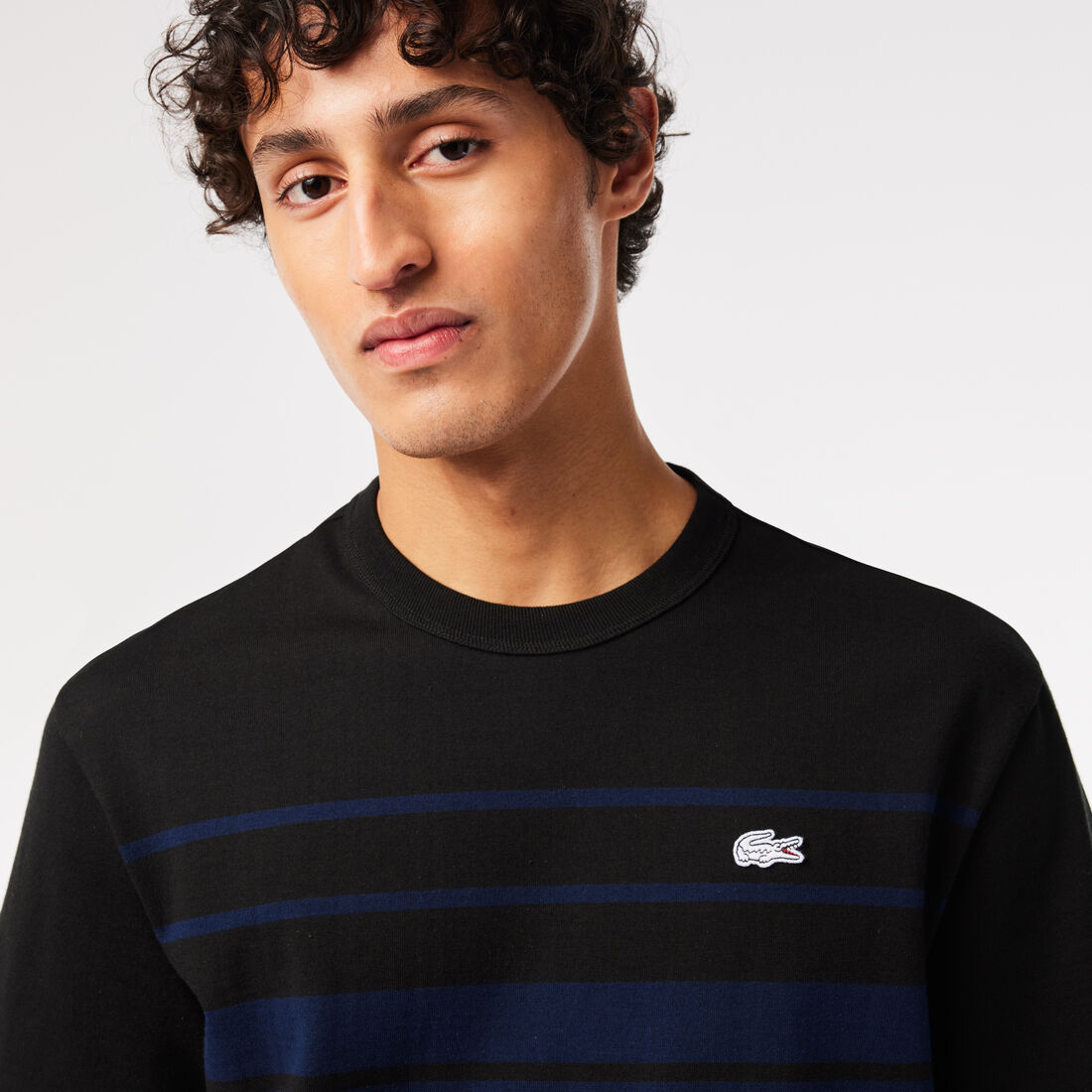 French Made Striped Jersey T-shirt French Made Striped Jersey T-shirt - TH8130-00-JB1