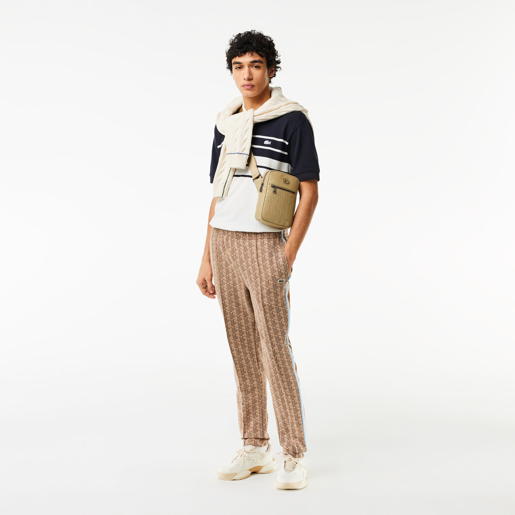 Paris Monogram Jacquard Track Pants - XH1440-00-IRP