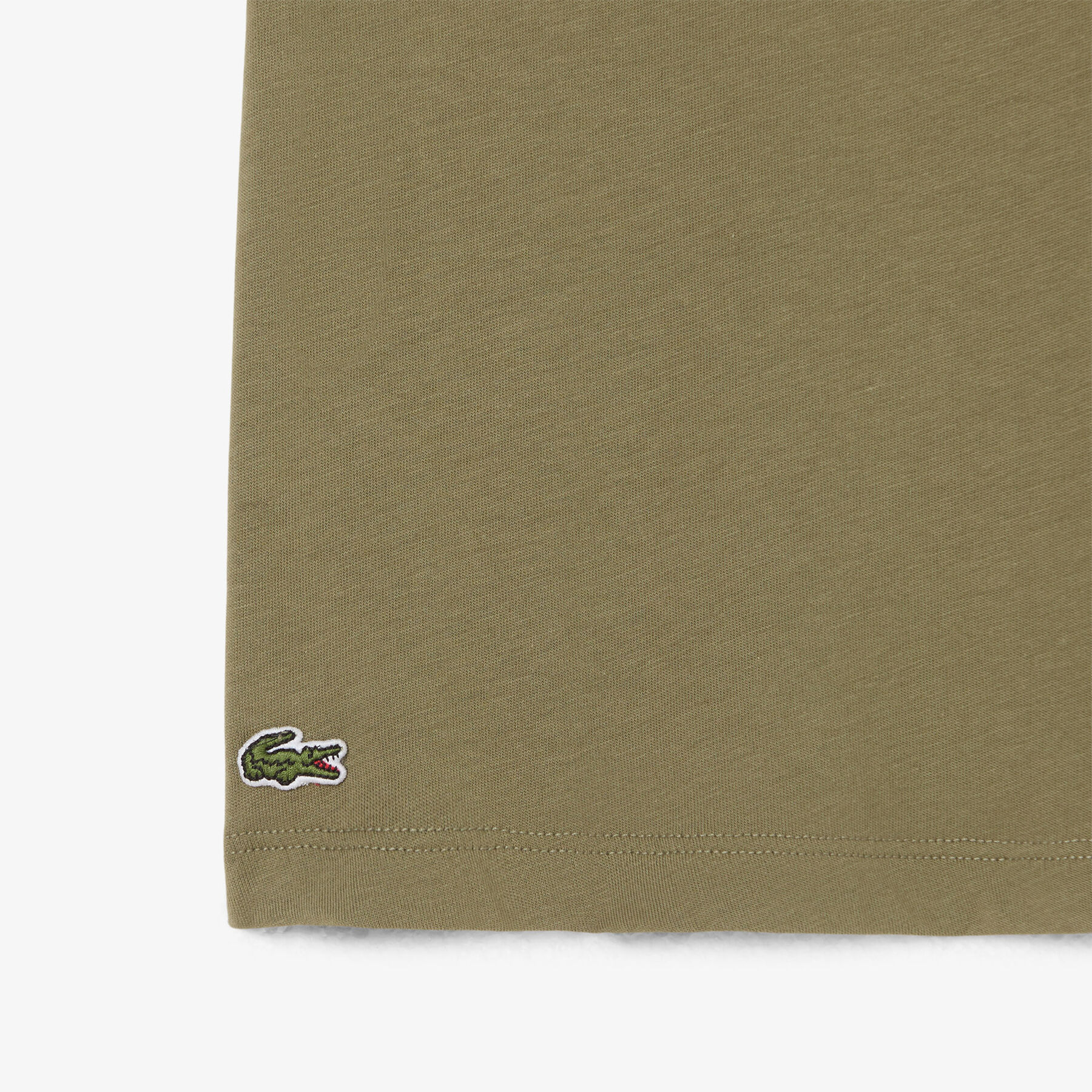 Print Cotton T-shirt lacoste print cotton t shirt