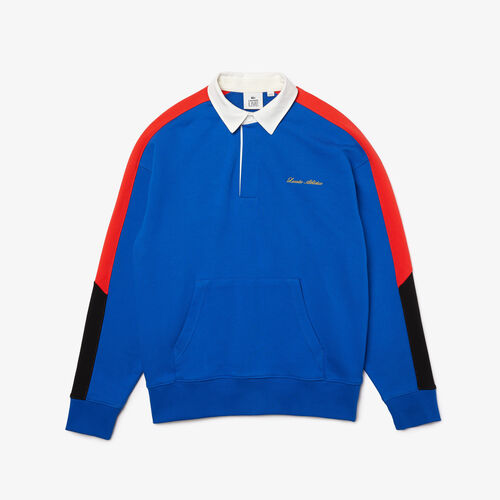 Men’s Lacoste Live Colourblock Fleece Polo Shirt Sweatshirt