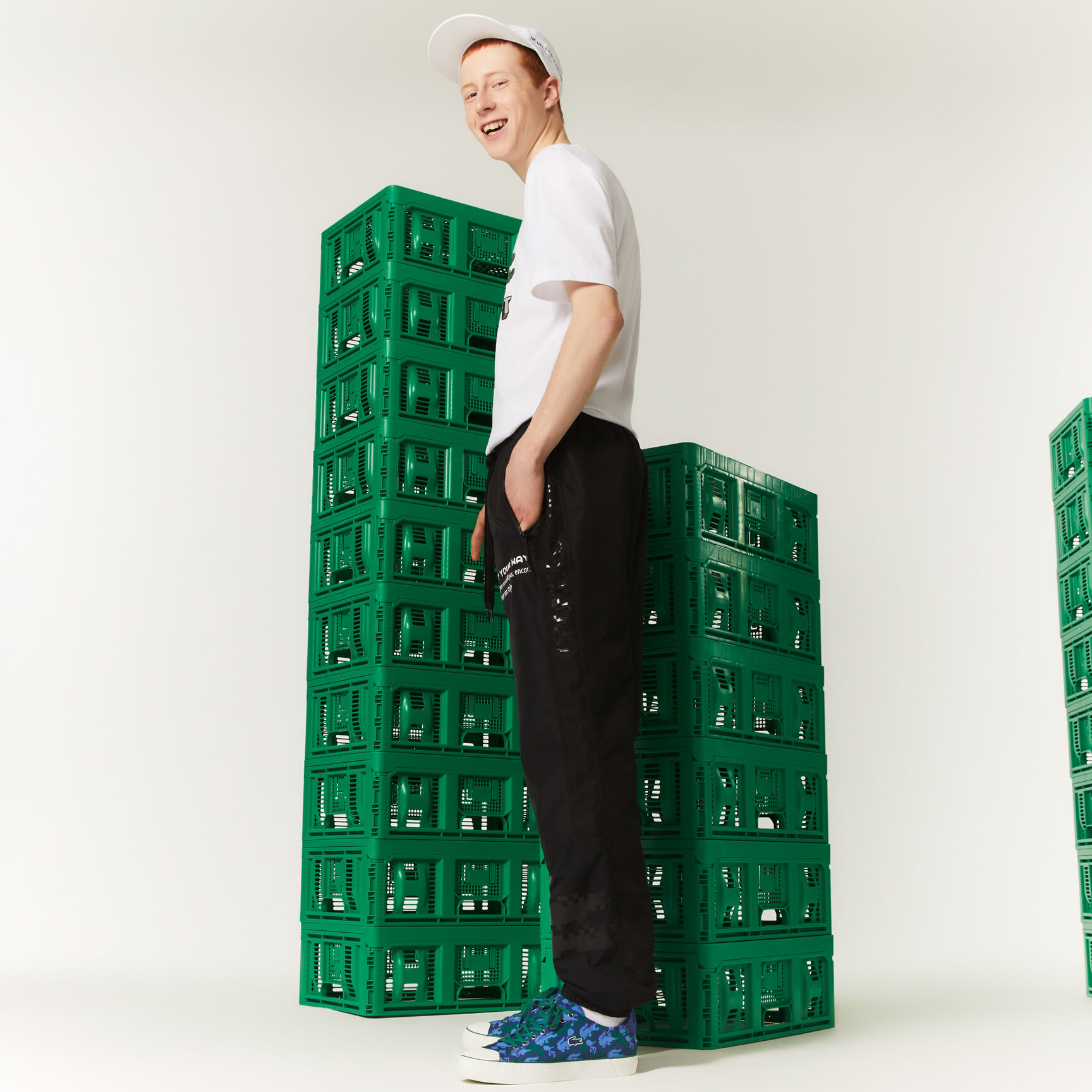 Unisex Lacoste L!VE x Minecraft Nylon Tracktrousers