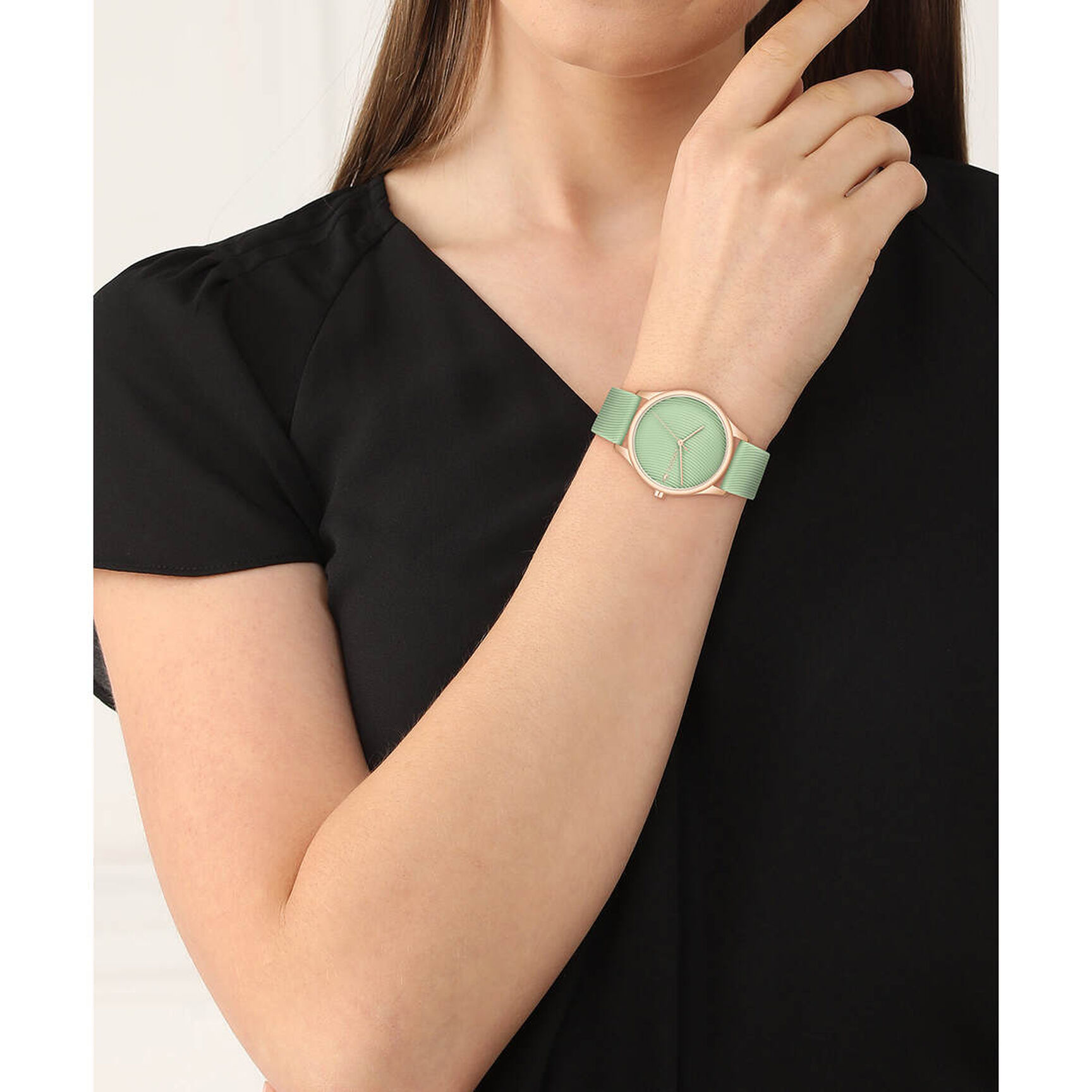 Women Falda Non-metal Watch - 2001354-GRN