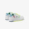 infants  lacoste t clip synthetic colour pop trainers