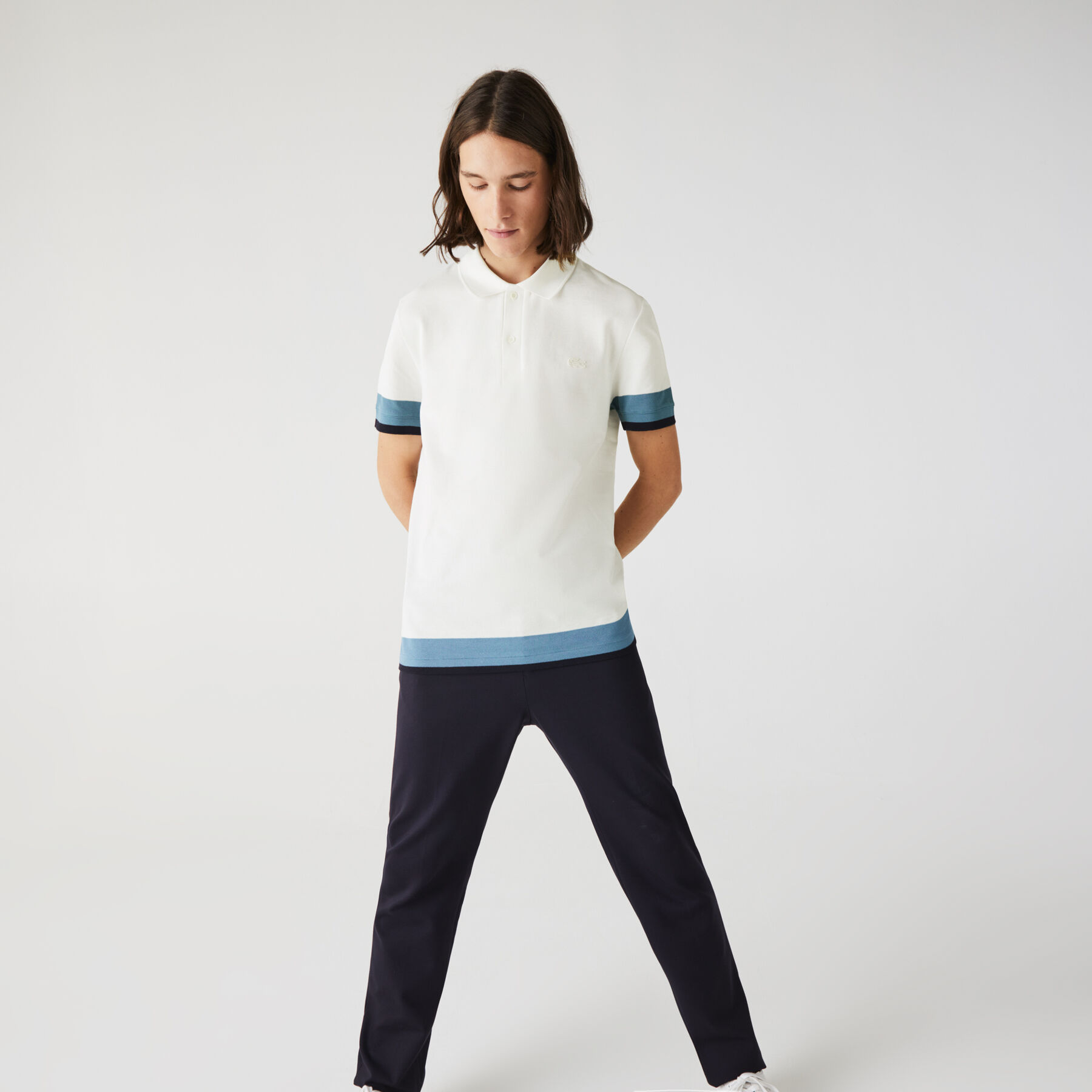 Men's Lacoste Regular Fit Textured Cotton Piqué Polo Shirt men s lacoste regular fit textured cotton piqu polo shirt