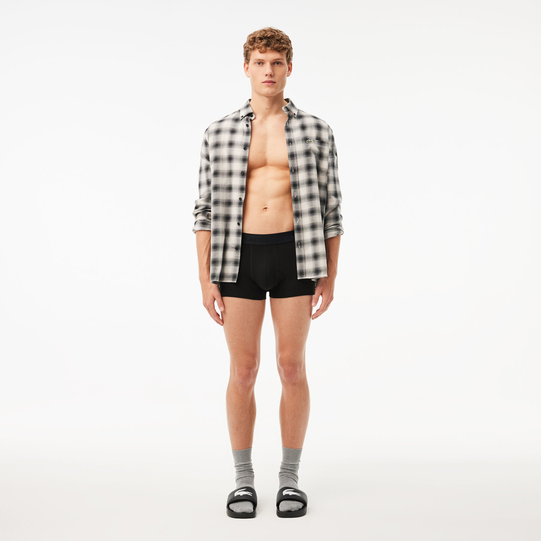 Pack Of 3 Casual Black Trunks  - 5H3407-00-031