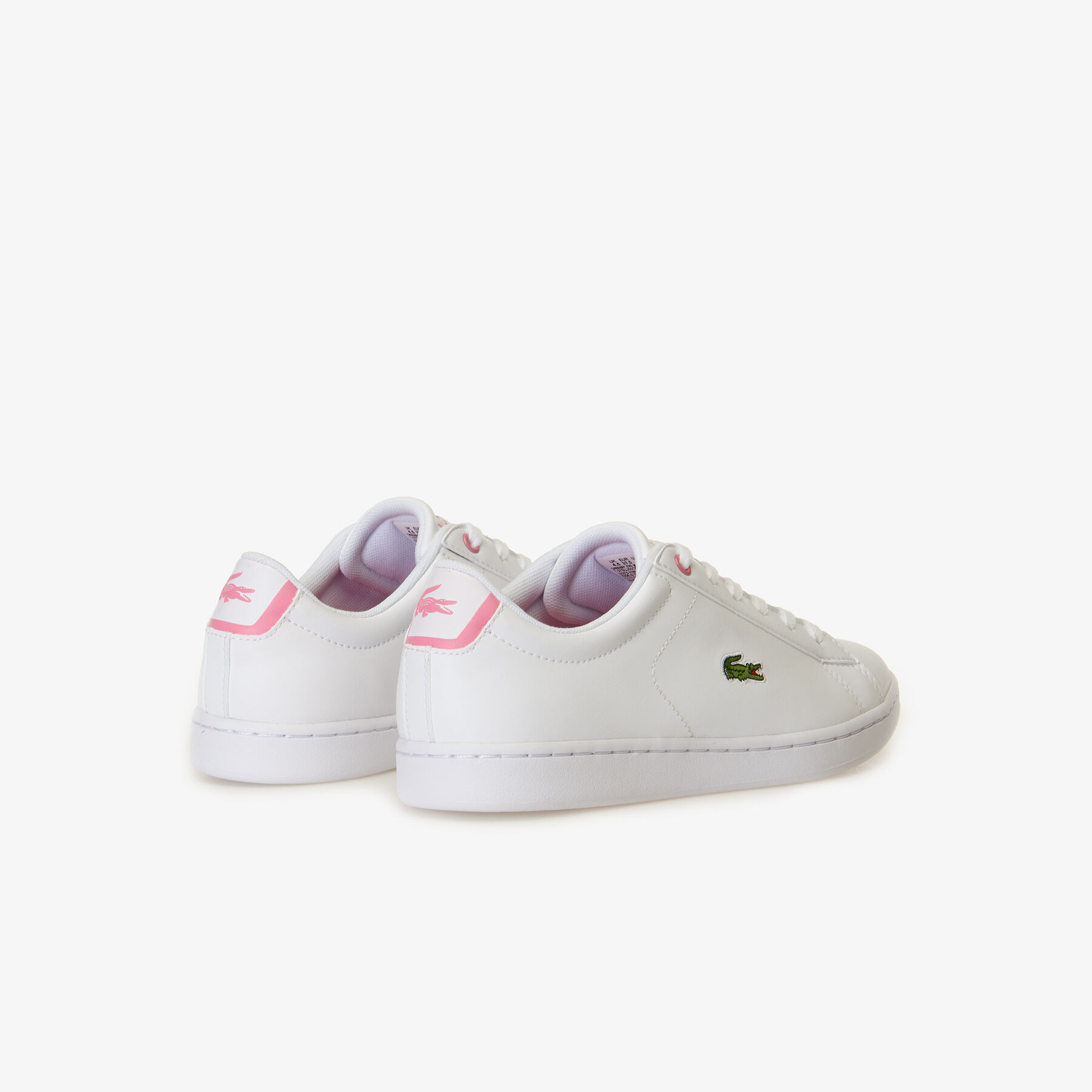 lacoste juniors  carnaby evo synthetic trainers