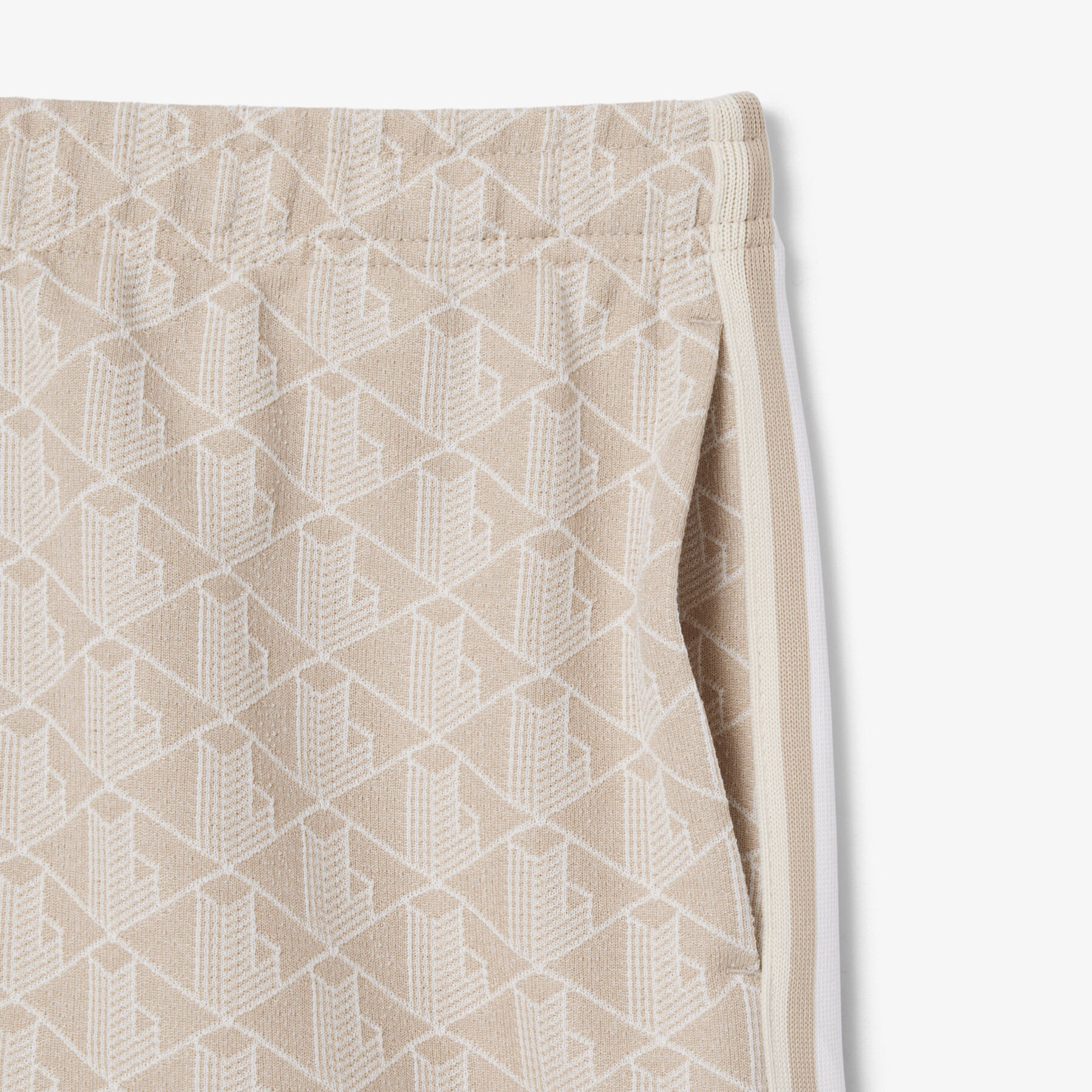 تنورة جاكار بطبعة المونوغرام Monogram Jacquard Skirt - JF9958-00-8GI