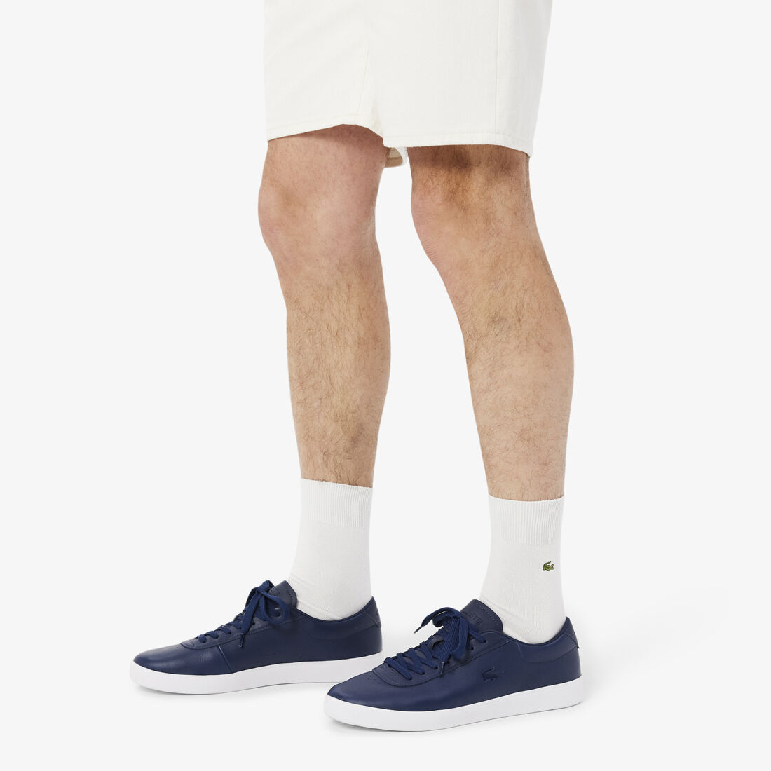 Men's Baseshot Evo Leather Sneakers - 49SMA0065-092