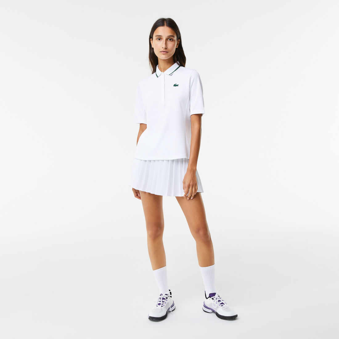Women's Lacoste SPORT Thermo-Regulating Piqué Tennis Polo Shirt Women's Lacoste SPORT Thermo-Regulating Piqué Tennis Polo Shirt
