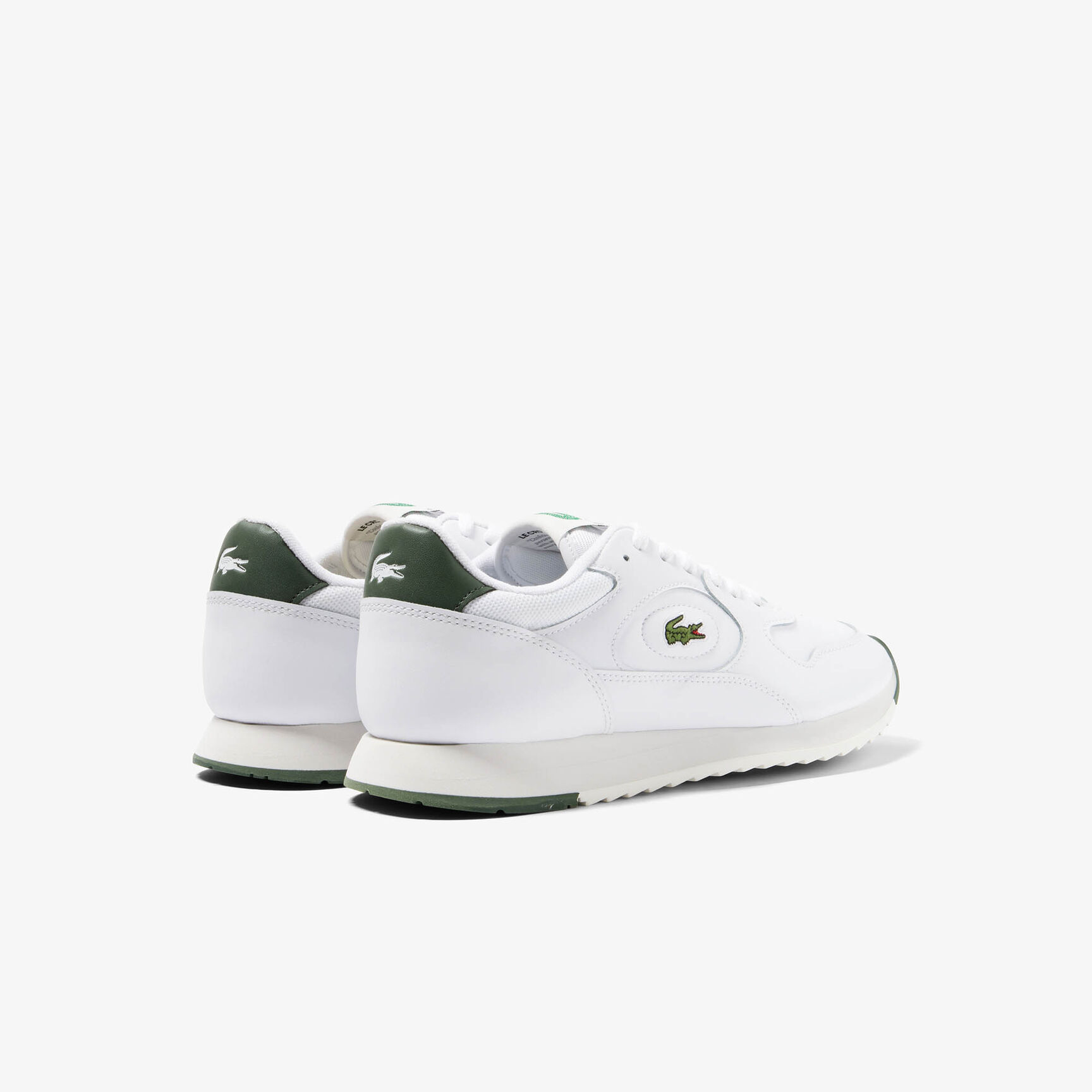 Men's Linetrack Leather Trainers - 46SMA0012-082